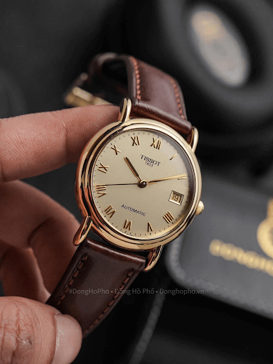 Đồng Hồ Nam TISSOT CARSON T71.3.430.23 18k Gold